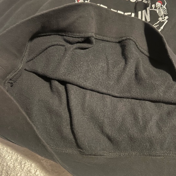 Torrid dead inside but feeling festive black sweatshirt - Picture 7 of 8